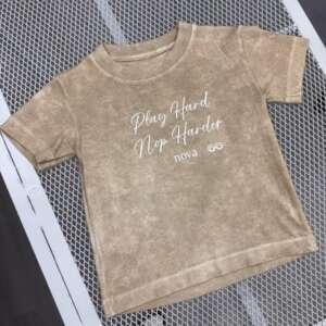 Camiseta Acid Wash para bebé